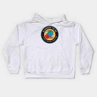 Blessed To Be A First Grade Teacher Kids Hoodie